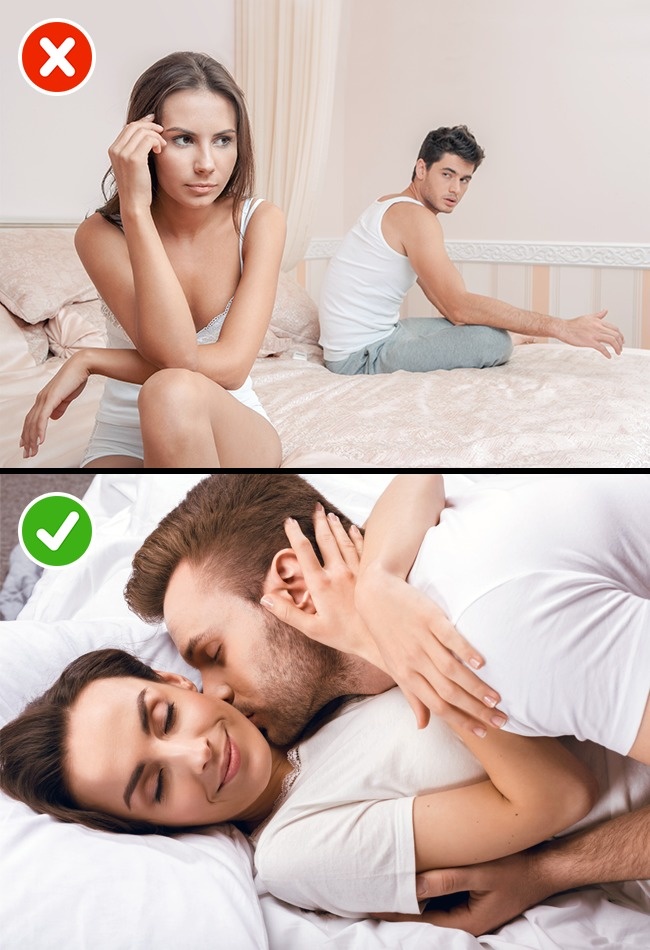 11 вещей, которые делают перед сном счастливые пары