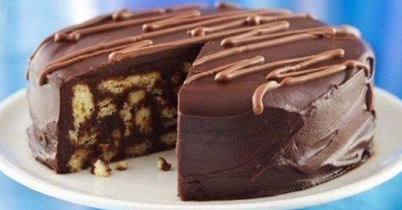 Шоколадный торт готовится сам, без духовки! Такую однородную глазурь… Вкуснятина на все случаи жизни!