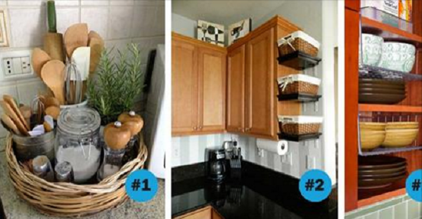 13 удивительных организационных советов, чтобы увеличить пространство на Вашей кухне